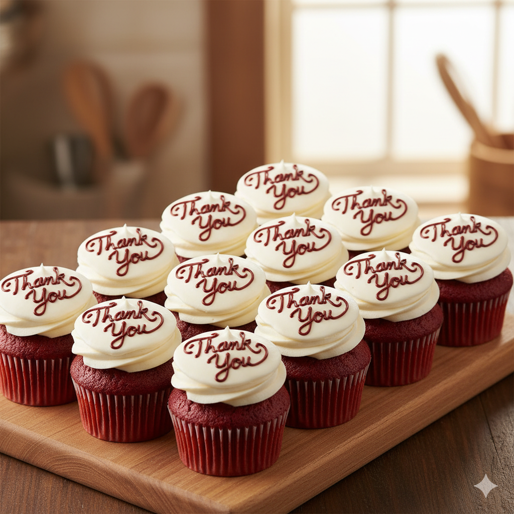Bespoke branded Cup Cakes