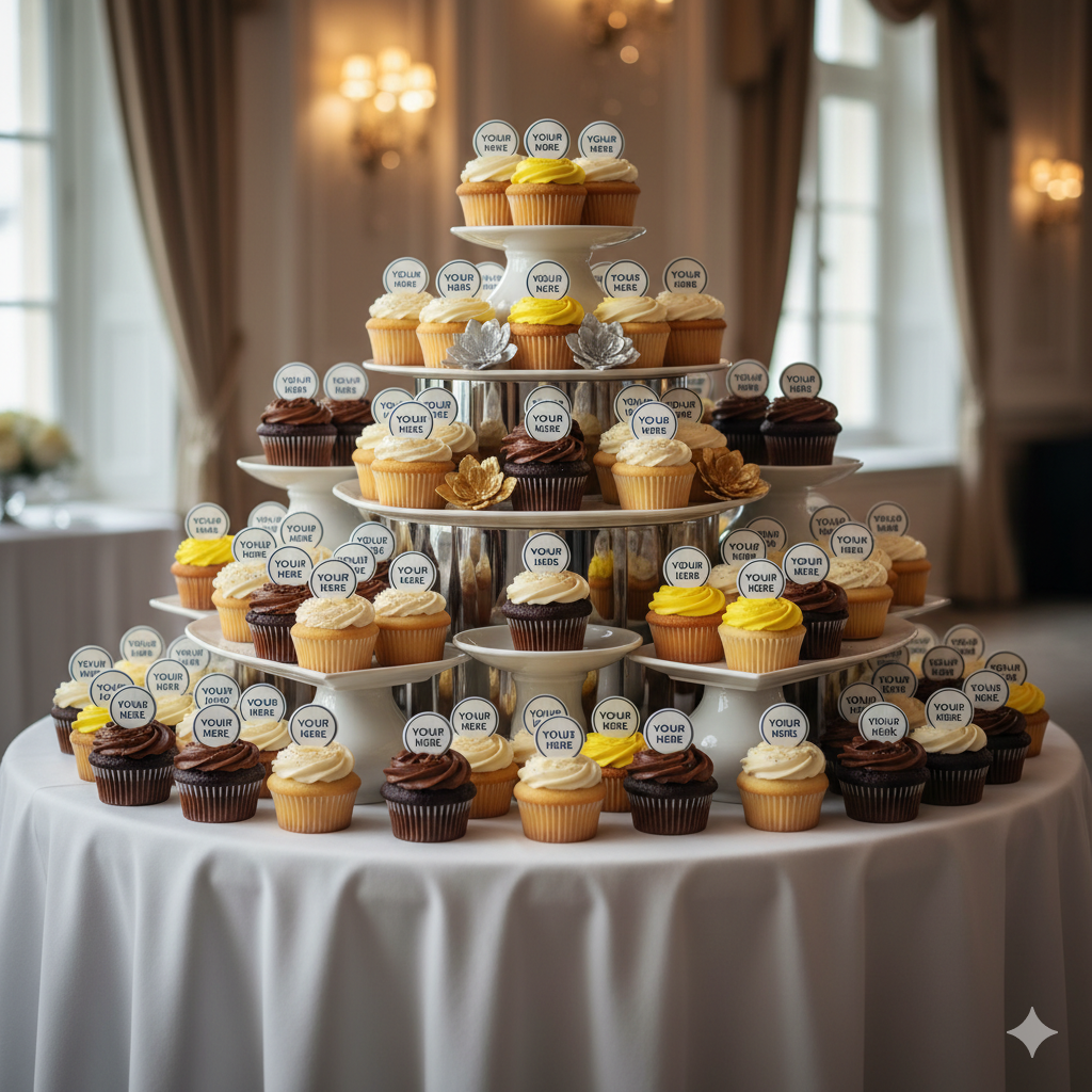 Personalised Special Events Cup Cakes