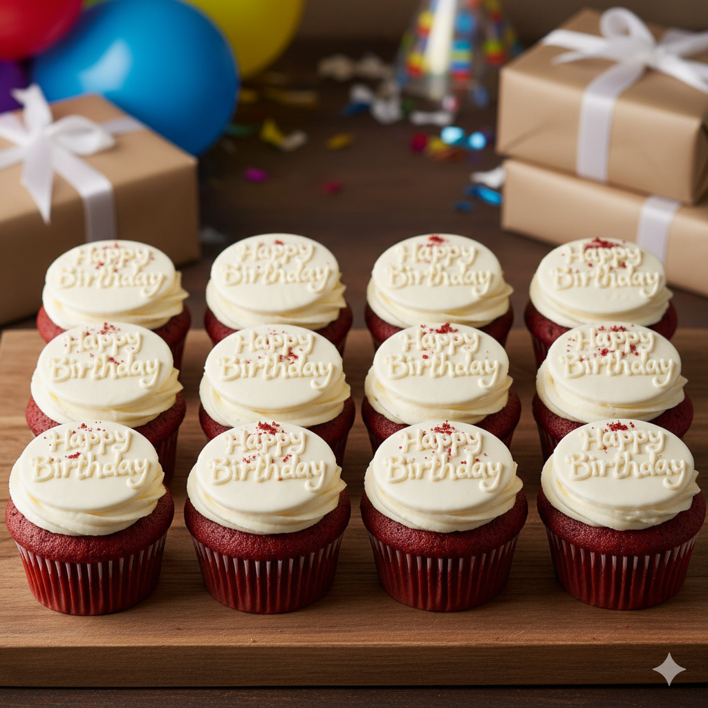 Bespoke branded Cup Cakes