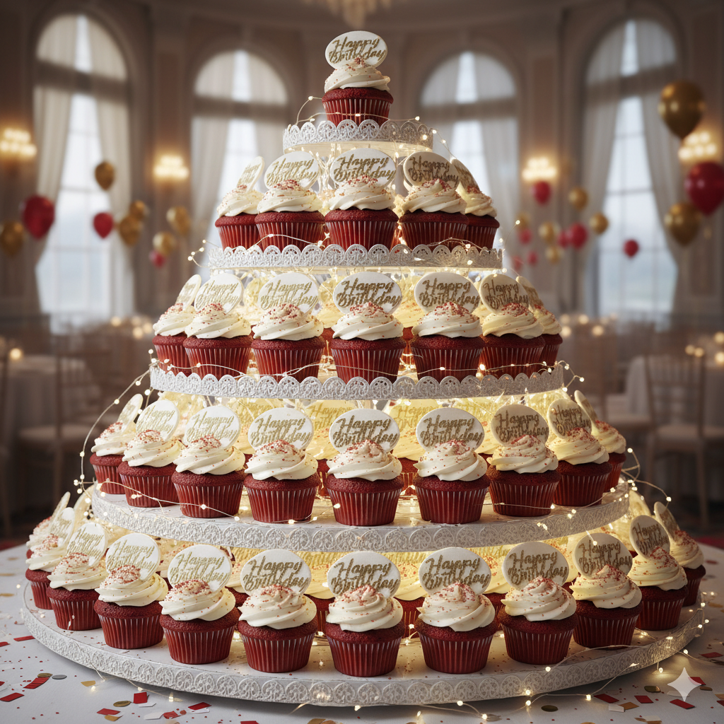 Personalised Special Events Cup Cakes