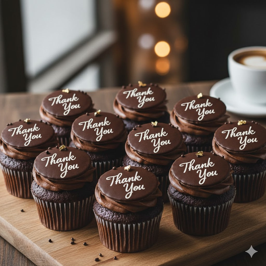 Thank You Cup Cakes